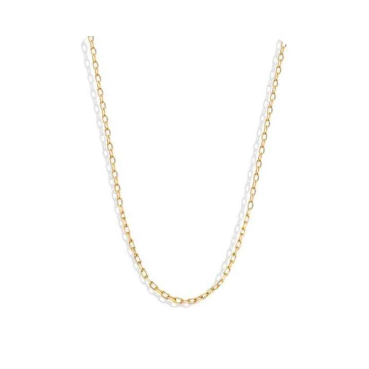 زنجیر طلا زنانه اپال گلد کد G0002-0.56