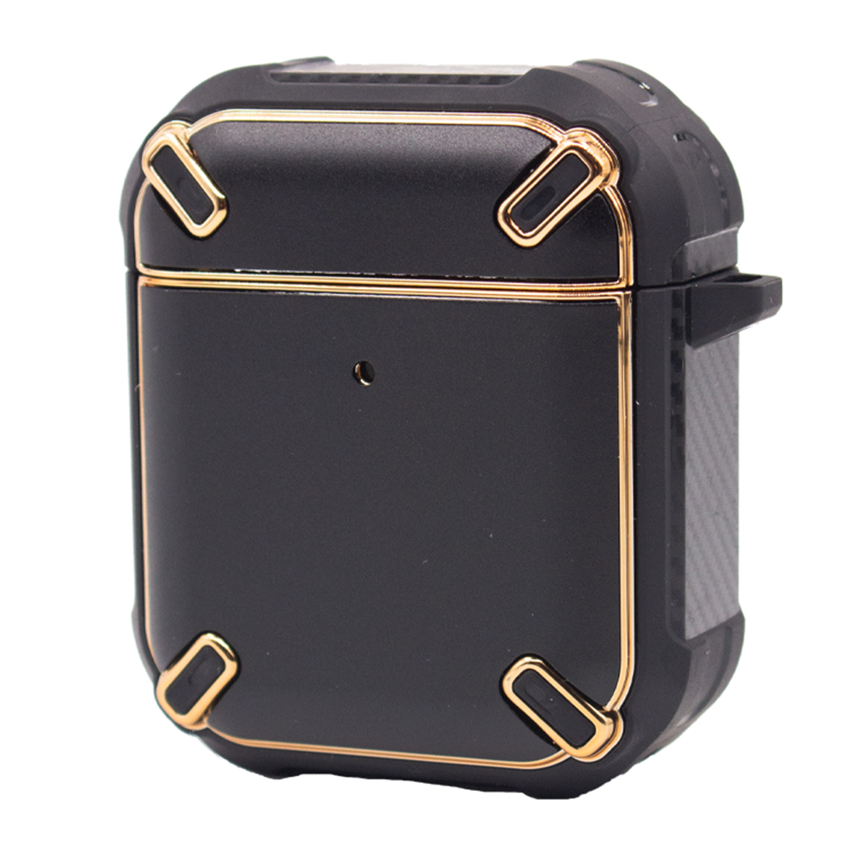 کاور کیس هندزفری اپل ایرپاد 1-2 اگ شل-مشکی کاور کیس هندزفری اپل ایرپاد 1-2 اگ شل-مشکی