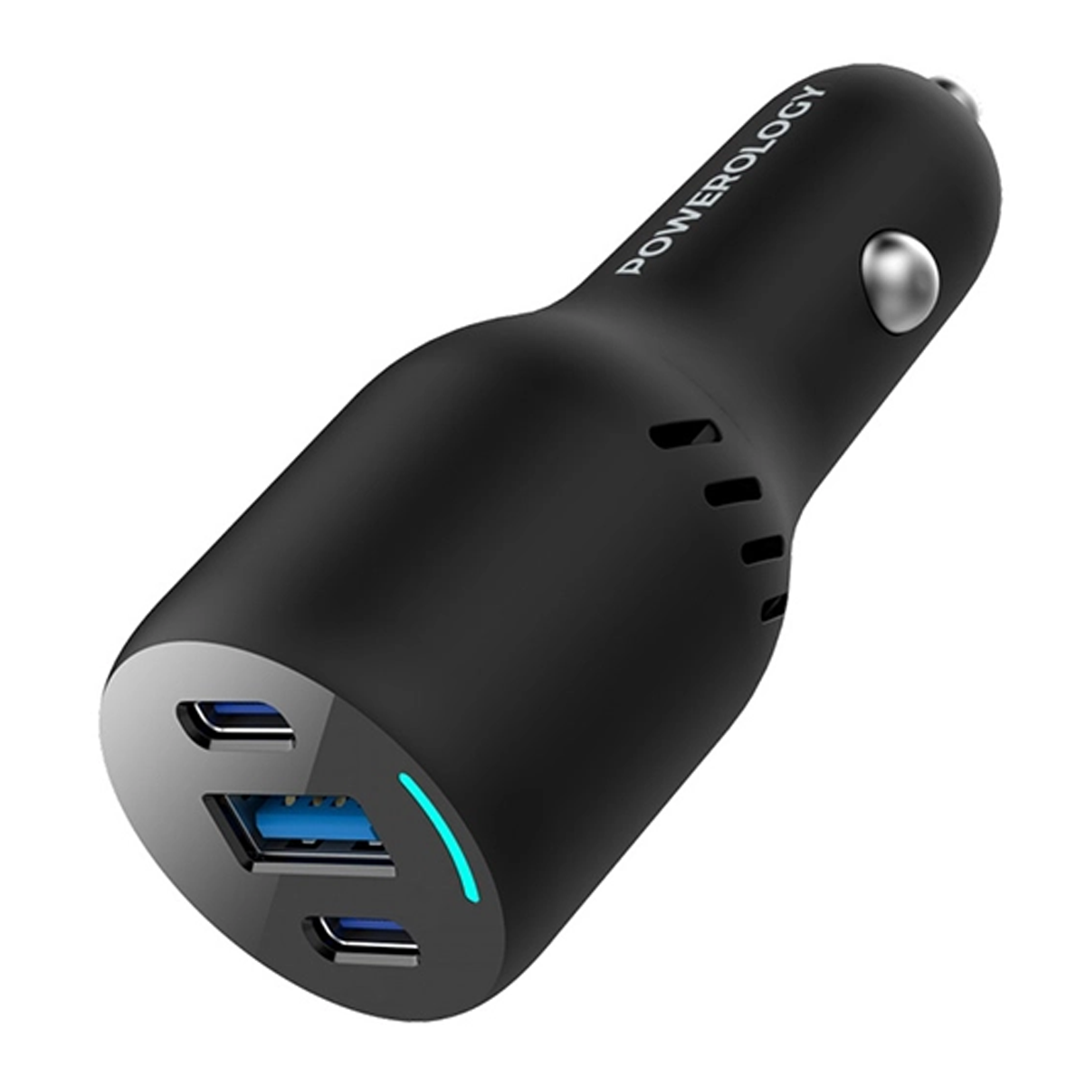 شارژر فندکی پاورولوجی 85 وات مدل PCCSR014 شارژر فندکی پاورولوجی 85 وات مدل PCCSR014