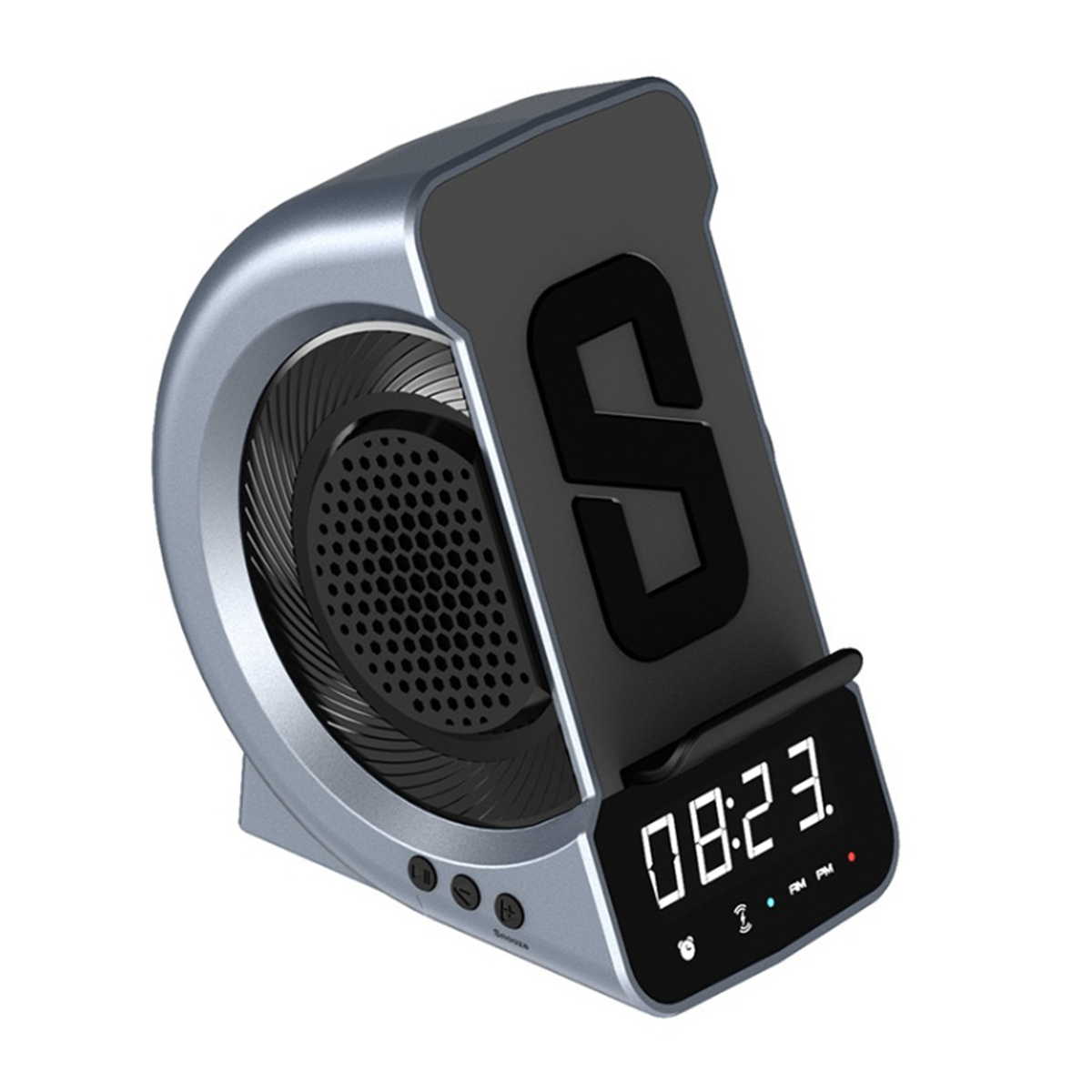 اسپیکر بلوتوثی و شارژر بی سیم مدل WD-200 کد SH-1133 اسپیکر بلوتوثی و شارژر بی سیم مدل WD-200 کد SH-1133