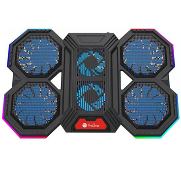 پایه خنک کننده لپ تاپ پرووان مدل PCP53-مشکی  پایه خنک کننده لپ تاپ پرووان مدل PCP53-مشکی