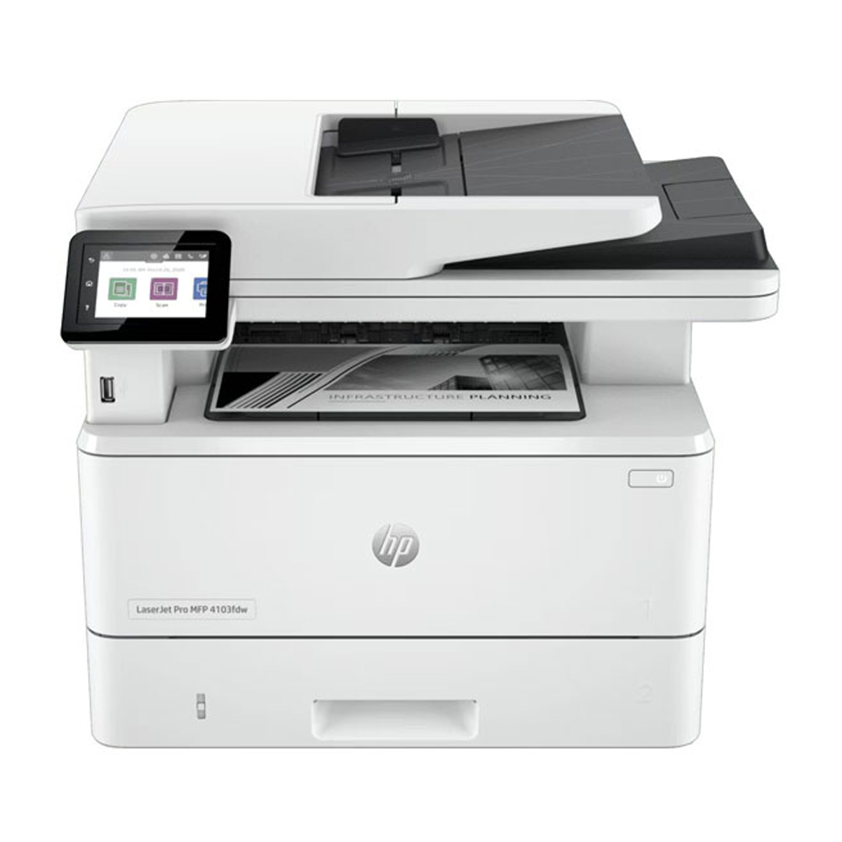 پرینتر اچ پی مدل LaserJet Pro MFP 4103fdn لیزری چندکاره پرینتر اچ پی مدل LaserJet Pro MFP 4103fdn لیزری چندکاره