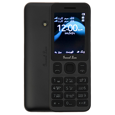 گوشی موبایل جی ال ایکس مدل جنرال لوکس 125 دو سیم کارت-مشکی گوشی موبایل جی ال ایکس مدل جنرال لوکس 125 دو سیم کارت-مشکی