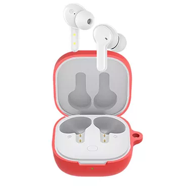 کاور سیلیکونی مناسب برای هندزفری کیو سی وای T13-قرمز  کاور سیلیکونی مناسب برای هندزفری کیو سی وای T13-قرمز