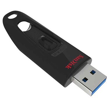 فلش مموری سن دیسک مدل Ultra CZ48 ظرفیت 64 گیگابایت-مشکی  فلش مموری سن دیسک مدل Ultra CZ48 ظرفیت 64 گیگابایت-مشکی