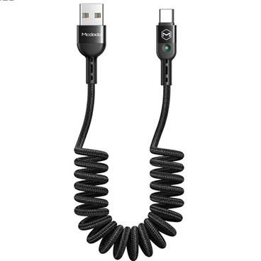 کابل تایپ سی مک دودو مدل CA-6420 طول 1.8 متر-مشکی  کابل تایپ سی مک دودو مدل CA-6420 طول 1.8 متر-مشکی