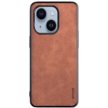  قاب گوشی iPhone 13/14 اپیکوی Horse-Leather -فیروزه‌ای