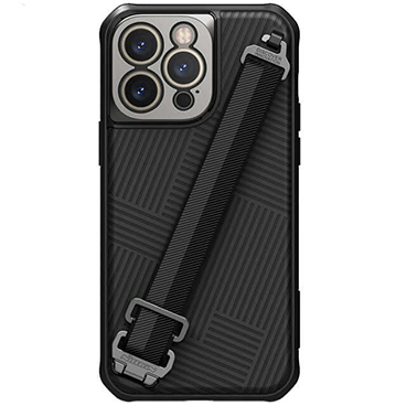 قاب گوشی  IPHONE 14 PRO MAX نیلکین مدل STRAP -مشکی قاب گوشی  IPHONE 14 PRO MAX نیلکین مدل STRAP -مشکی