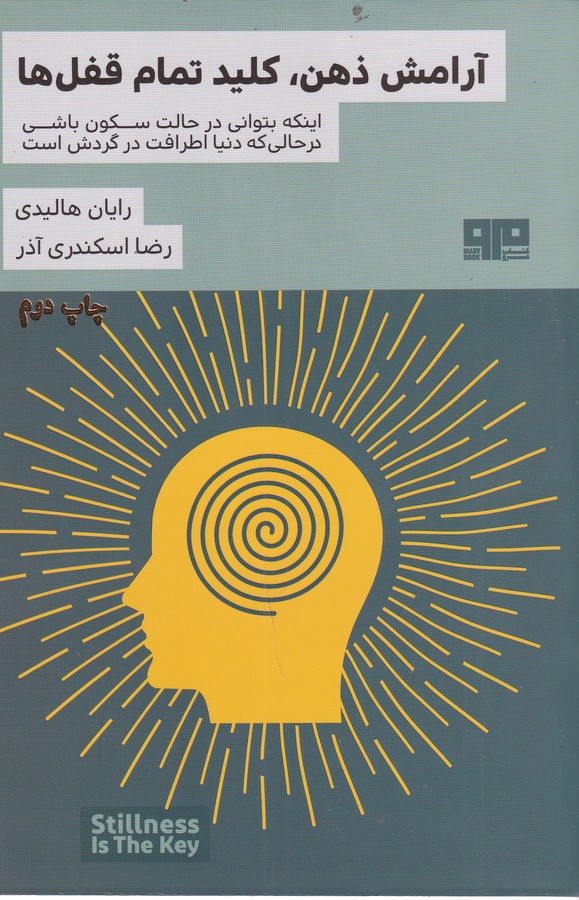 کتاب آرامش ذهن کلید تمام قفل ها نشر هیرمند، کتاب مرو