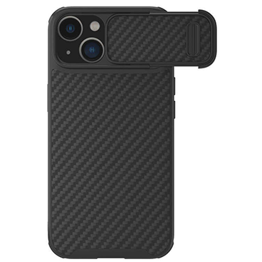  قاب گوشی iPhone 14 Plus نیلکین مدل Synthetic fiber S Case-مشکی مات