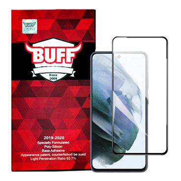  محافظ صفحه نمایش 5D بوف مدل F33 مناسب برای گوشی موبایل سامسونگ Galaxy S21 FE-مشکی