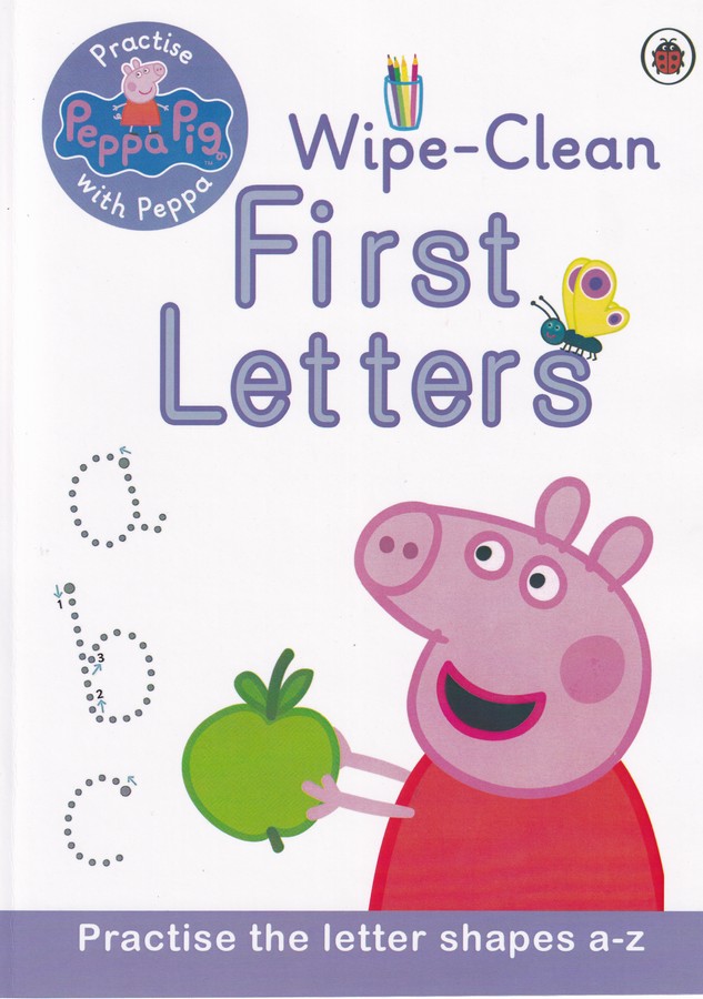 کتاب آموزش حروف انگلیسی Wipe Clean: First Letters نشر آی آی کتاب کتاب آموزش حروف انگلیسی Wipe Clean: First Letters نشر آی آی کتاب