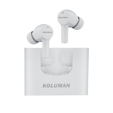 هدفون بی سیم کلومن مدل K - TW09-سفید  هدفون بی سیم کلومن مدل K - TW09-سفید