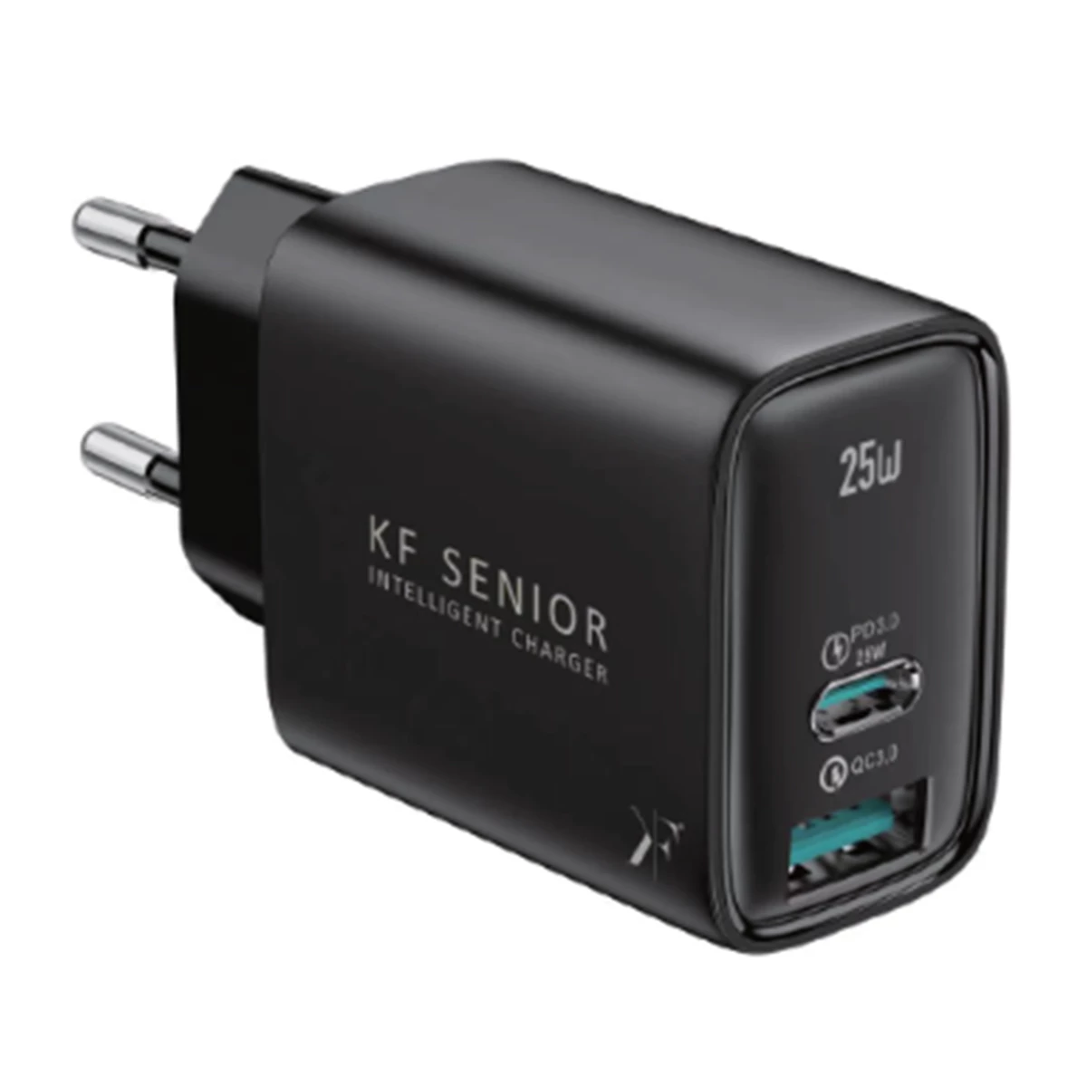 شارژر دیواری کی اف سنیور مدل TH-126 توان 25 وات-طلایی