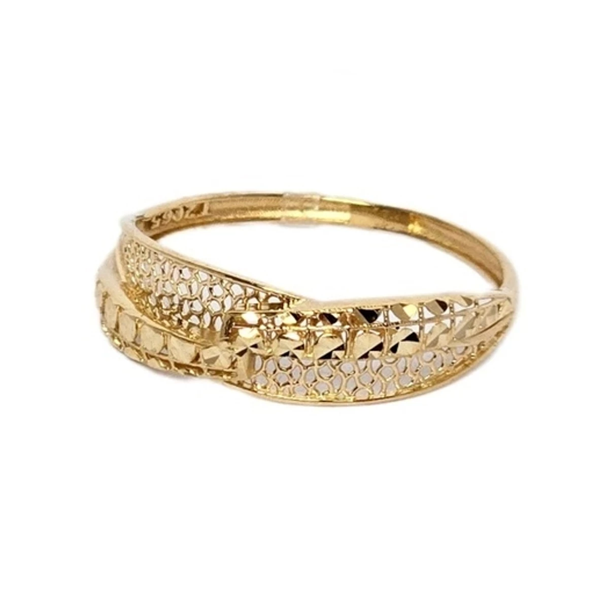 انگشتر طلا 18 عیار زنانه اپال گلد مدل سوگل کد sh0191 سایز 56-0.93