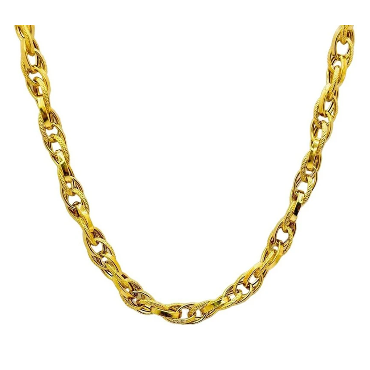 گردنبند طلا زنانه طرح زنجیری شریف زاده-15.50 گردنبند طلا زنانه طرح زنجیری شریف زاده-15.50