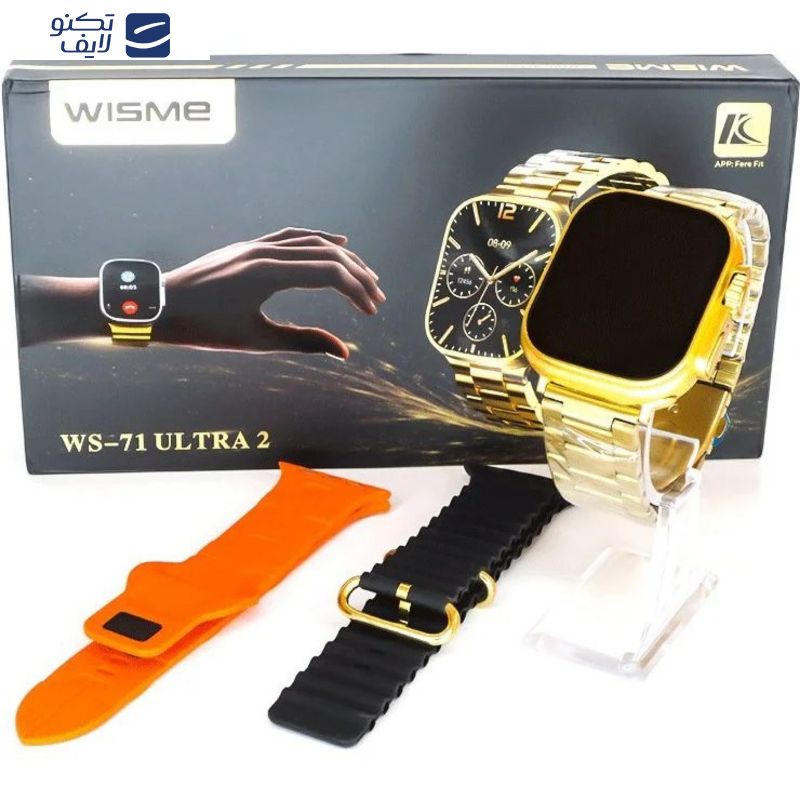 ساعت هوشمند ویسمی مدل WS-71 Ultra2 ساعت هوشمند ویسمی مدل WS-71 Ultra2