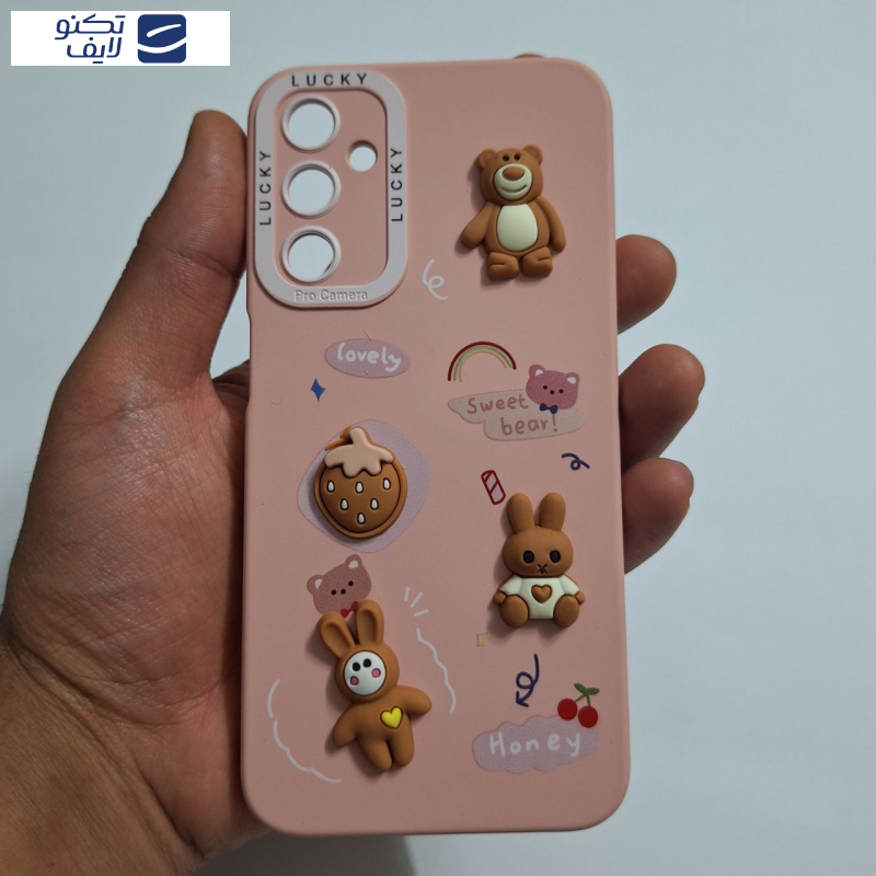 کاور مدل سیلیکونی خرسی مناسب برای گوشی موبایل سامسونگ Galaxy A24 کاور مدل سیلیکونی خرسی مناسب برای گوشی موبایل سامسونگ Galaxy A24