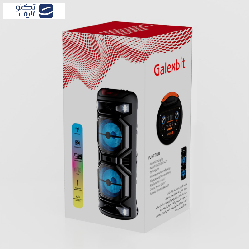 اسپیکر بلوتوثی قابل حمل گلکسبیت مدل GS-D41