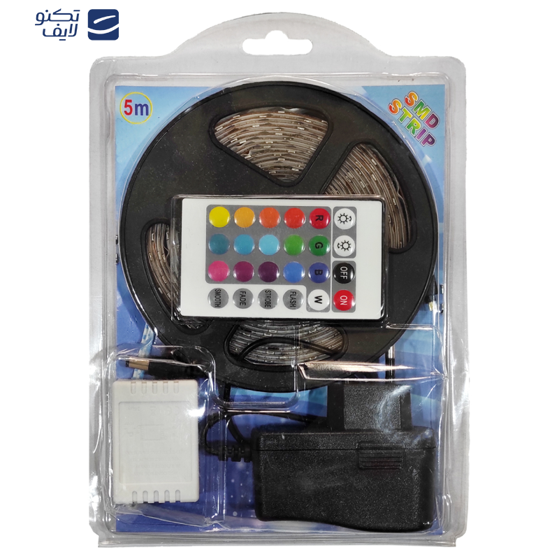 ریسه ال ای دی مدل SMD-5m به همراه ریموت کنترل ریسه ال ای دی مدل SMD-5m به همراه ریموت کنترل