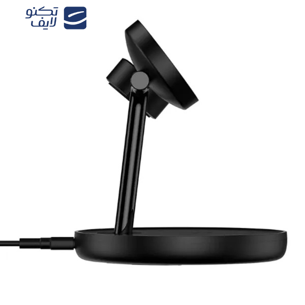 شارژر بی سیم بیسوس مدل swan 3-in-1 wireless magnetic charging bracket شارژر بی سیم بیسوس مدل swan 3-in-1 wireless magnetic charging bracket