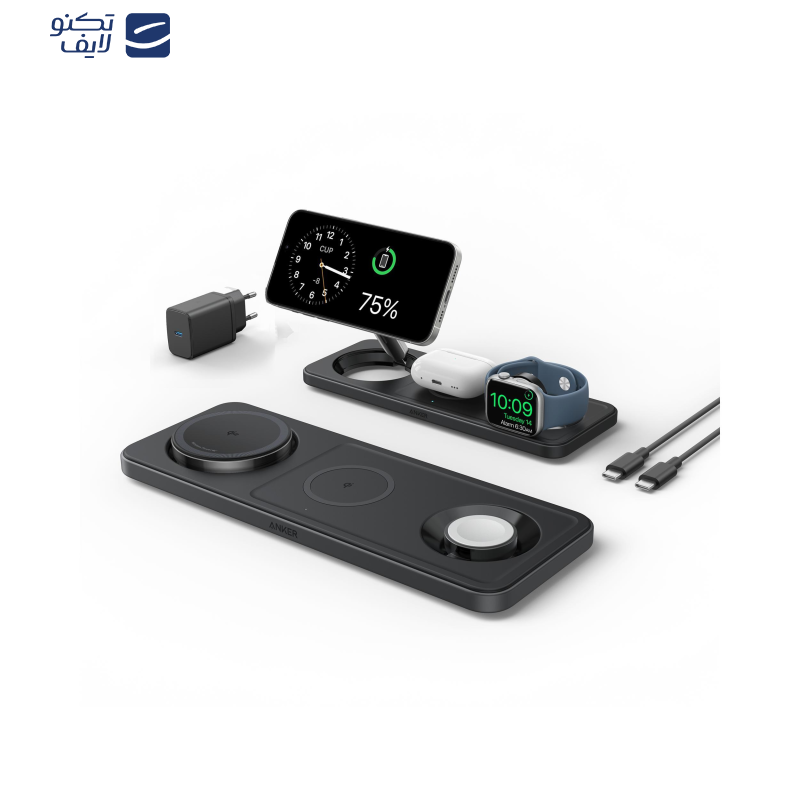 شارژر بی سیم 15 وات انکر مدل A25M1 شارژر بی سیم 15 وات انکر مدل A25M1