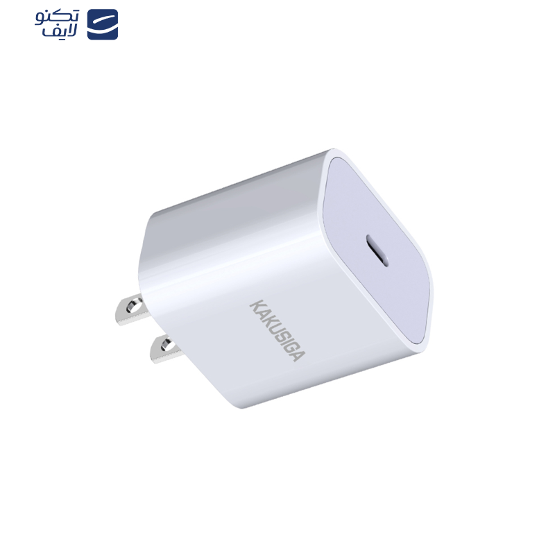 شارژر دیواری 20 وات کاکوسیگا مدل KSC-818 PD شارژر دیواری 20 وات کاکوسیگا مدل KSC-818 PD