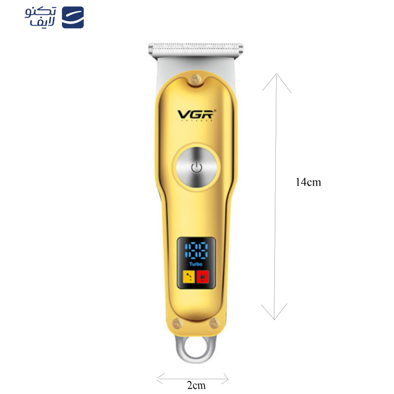 ماشین اصلاح موی سر و صورت وی جی ار مدل V-290، تکنولوژی اصلاح به صورت برش مستقیم، اندازه اصلاح 0.2 میلیمتر، به همراه 3 شانه، کابل USB و برس تمیز کننده ماشین اصلاح موی سر و صورت وی جی ار مدل V-290، تکنولوژی اصلاح به صورت برش مستقیم، اندازه اصلاح 0.2 میلیمتر، به همراه 3 شانه، کابل USB و برس تمیز کننده