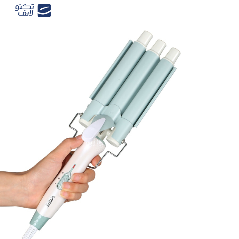 فر کننده و حالت دهنده مو وی جی ار مدل V-595 فر کننده و حالت دهنده مو وی جی ار مدل V-595