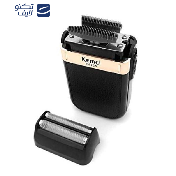 اشین اصلاح موی صورت کیمی مدل KM-2024، استفاده به صورت خشک و مرطوب، منبع انرژی باتری، تکنولوژی اصلاح به صورت برش مستقیم، مدت زمان استفاده پس از شارژ 45 دقیقه، به همراه کیف نگهداری، روغن، ضد آب، جنس تیغه استیل ضد زنگ اشین اصلاح موی صورت کیمی مدل KM-2024، استفاده به صورت خشک و مرطوب، منبع انرژی باتری، تکنولوژی اصلاح به صورت برش مستقیم، مدت زمان استفاده پس از شارژ 45 دقیقه، به همراه کیف نگهداری، روغن، ضد آب، جنس تیغه استیل ضد زنگ