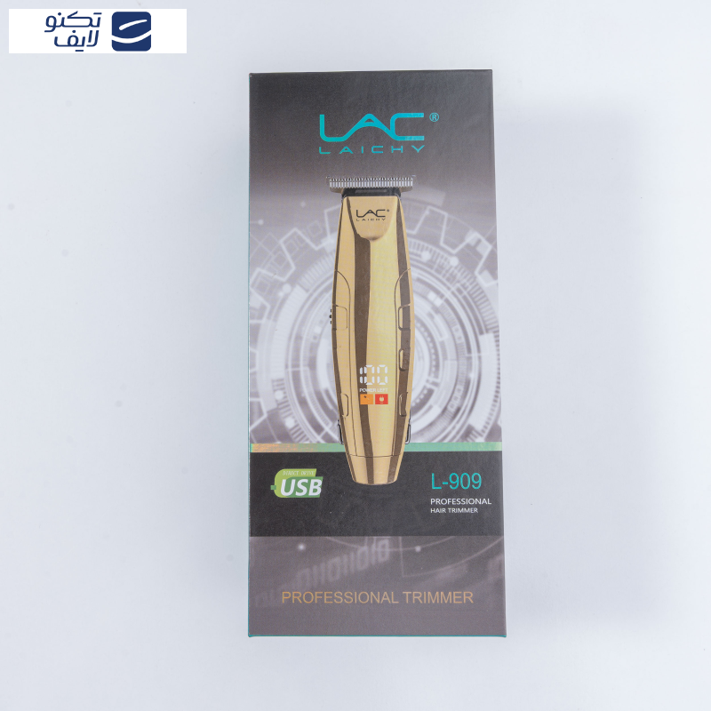 ماشین اصلاح موی صورت و بدن لایچی مدل L-909، اصلاح به صورت صفر زن، خط زن، منبع انرژی باتری، تکنولوژی اصلاح به صورت تریمر، دارای عملکرد توربو ماشین اصلاح موی صورت و بدن لایچی مدل L-909، اصلاح به صورت صفر زن، خط زن، منبع انرژی باتری، تکنولوژی اصلاح به صورت تریمر، دارای عملکرد توربو