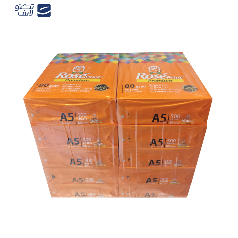 کاغذ A5 رزپرینت کد PG14 بسته 5000 عددی کاغذ A5 رزپرینت کد PG14 بسته 5000 عددی