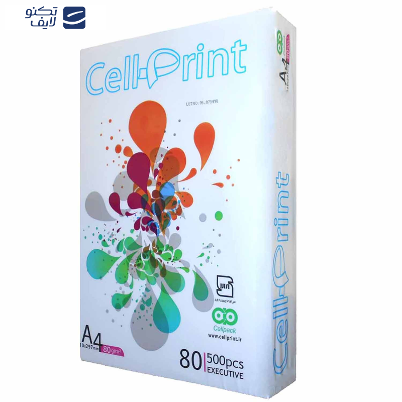کاغذ A4 سل پرینت مدل Exactive بسته 500 عددی