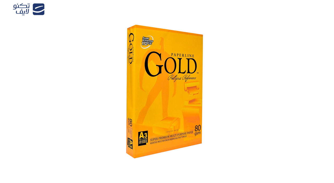 کاغذ A3 گلد مدل 80 گرمی بسته 500 عددی کاغذ A3 گلد مدل 80 گرمی بسته 500 عددی
