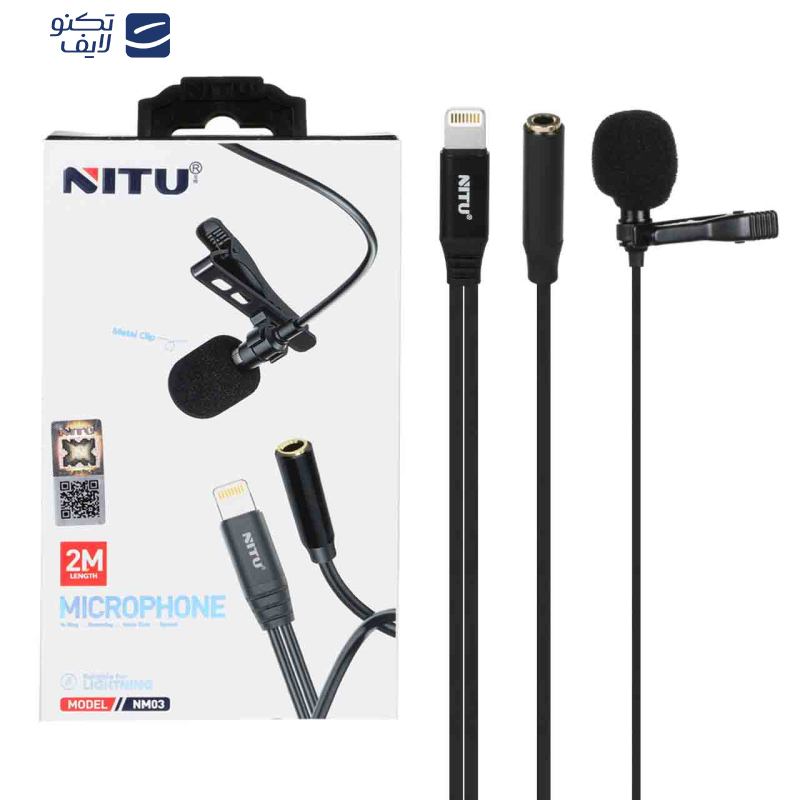 میکروفن یقه ای نیتو مدل NM03 میکروفن یقه ای نیتو مدل NM03