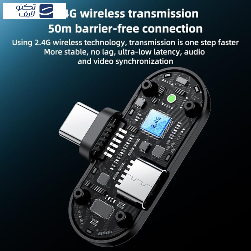 میکروفن یقه ای یسیدو مدل KR16 میکروفن یقه ای یسیدو مدل KR16