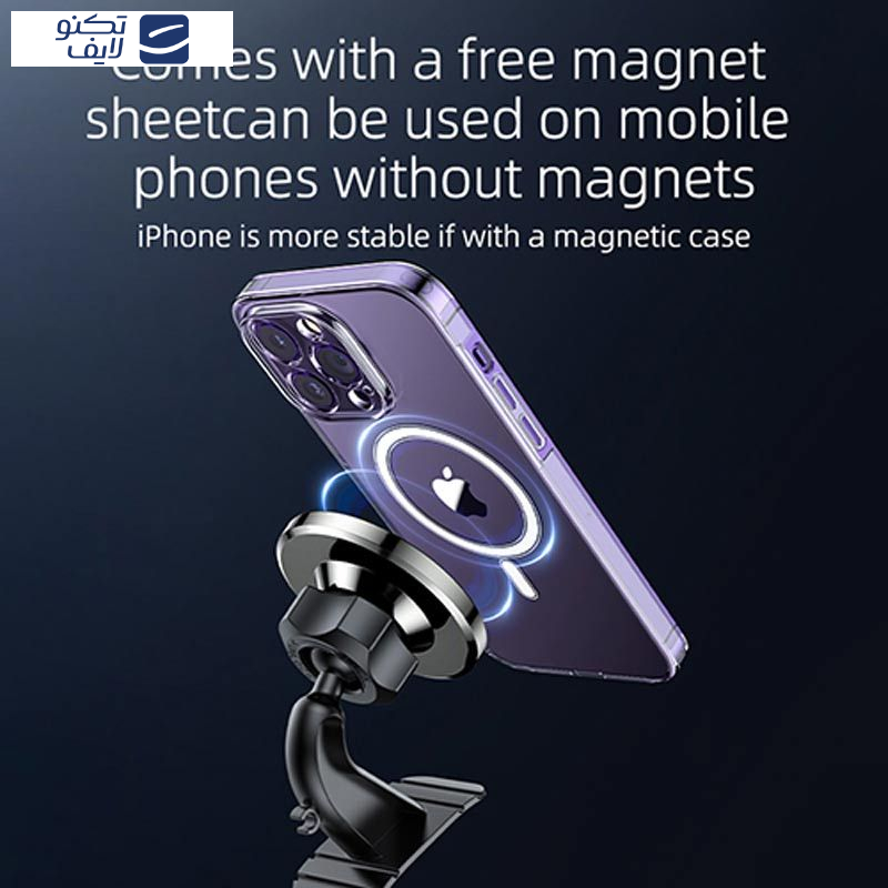 پایه نگهدارنده گوشی موبایل و تبلت یسیدو مدل C201 پایه نگهدارنده گوشی موبایل و تبلت یسیدو مدل C201