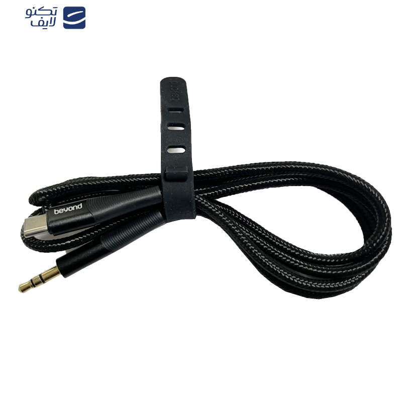 کابل تبدیل USB-C به AUX بیاند مدل BCA-561 طول 1 متر کابل تبدیل USB-C به AUX بیاند مدل BCA-561 طول 1 متر