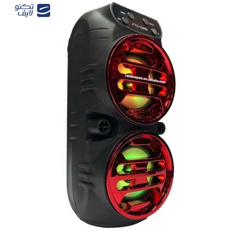 اسپیکر بلوتوثی قابل حمل مدل KTX-1588B اسپیکر بلوتوثی قابل حمل مدل KTX-1588B