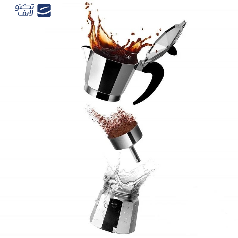 قهوه جوش اسپرسو ساز دستی مدل 3 cup