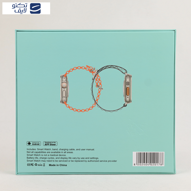 ساعت هوشمند مدل TK17 Ultra 2 Earphones  ساعت هوشمند مدل TK17 Ultra 2 Earphones