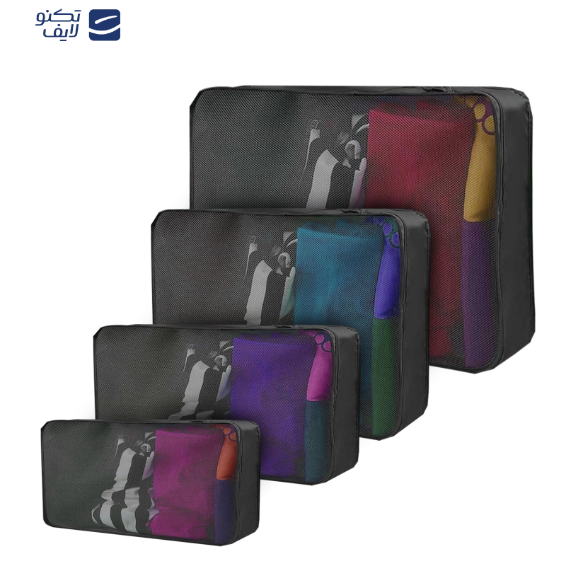 نظم دهنده سفری فوروارد کد FCLT44110ORGANIZE BOX مجموعه 4 عددی نظم دهنده سفری فوروارد کد FCLT44110ORGANIZE BOX مجموعه 4 عددی