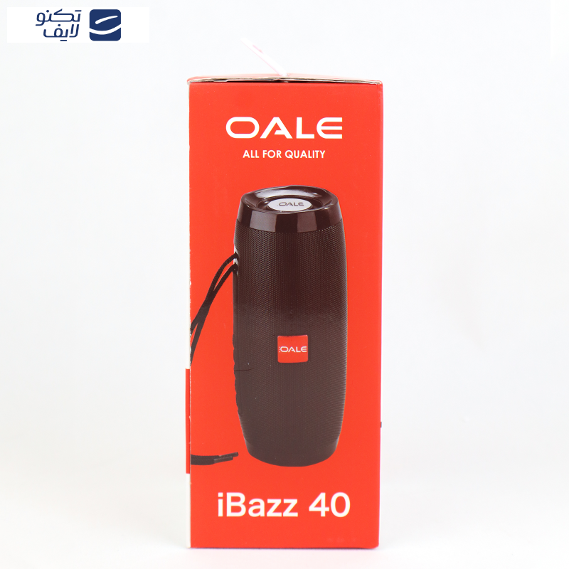 اسپیکر بلوتوثی قابل حمل اوآلی مدل iBazz 40 اسپیکر بلوتوثی قابل حمل اوآلی مدل iBazz 40