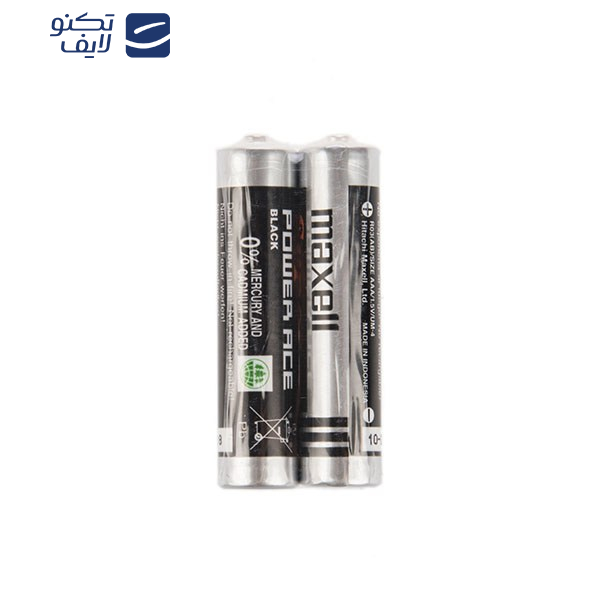 باتری نیم قلمی مکسل مدل Super Power Ace بسته 2 عددی