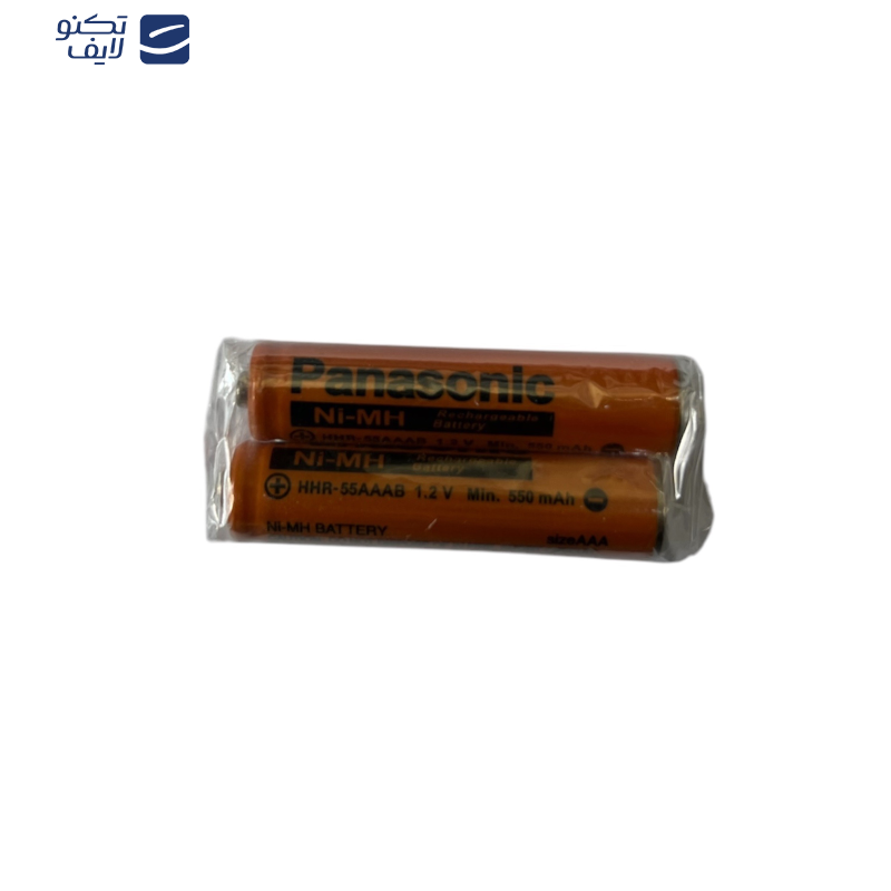 باتری نیم قلمی قابل شارژ پاناسونیک مدل باتری نیم قلم اورجینال درجه 1 بسته دو عدد