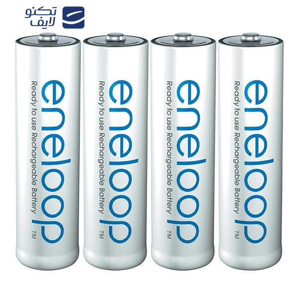 باتری قلمی قابل شارژ پاناسونیک مدل Eneloop BK-3MCCE/4BT بسته 4 عددی