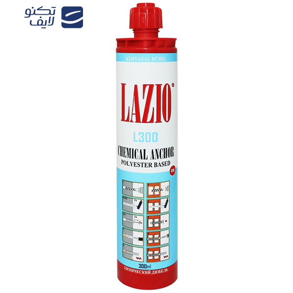 چسب لازیو مدل کاشت میلگرد تک محوره وزن 300 گرم چسب لازیو مدل کاشت میلگرد تک محوره وزن 300 گرم