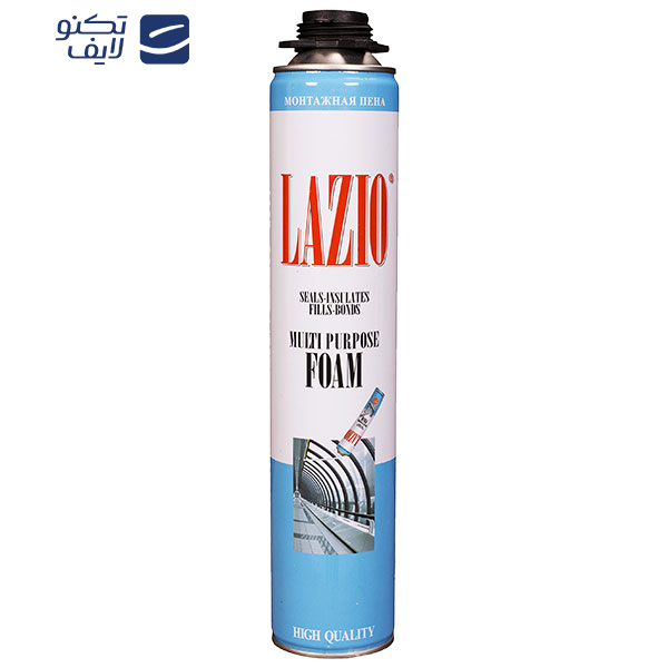 اسپری فوم لازیو مدل گان خور وزن 750 گرم اسپری فوم لازیو مدل گان خور وزن 750 گرم