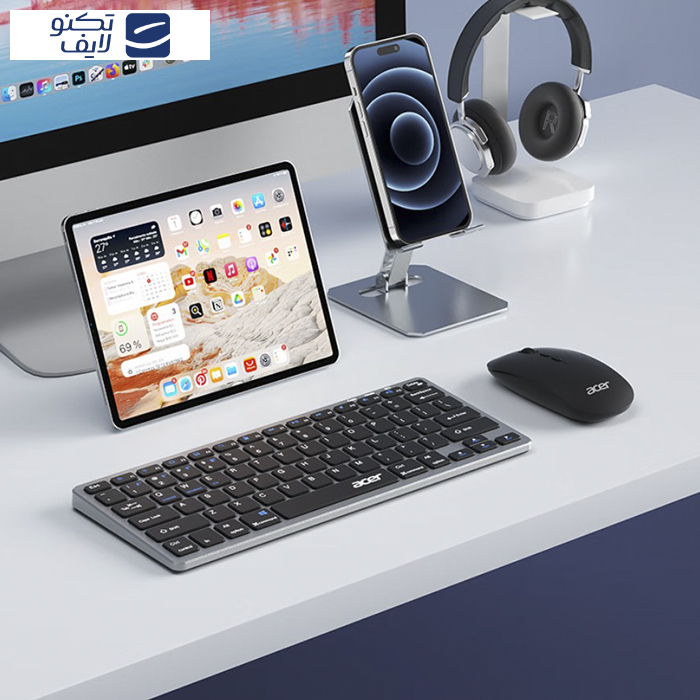 کیبورد ایسر بی سیم مدل OKW131 79-Key کیبورد ایسر بی سیم مدل OKW131 79-Key