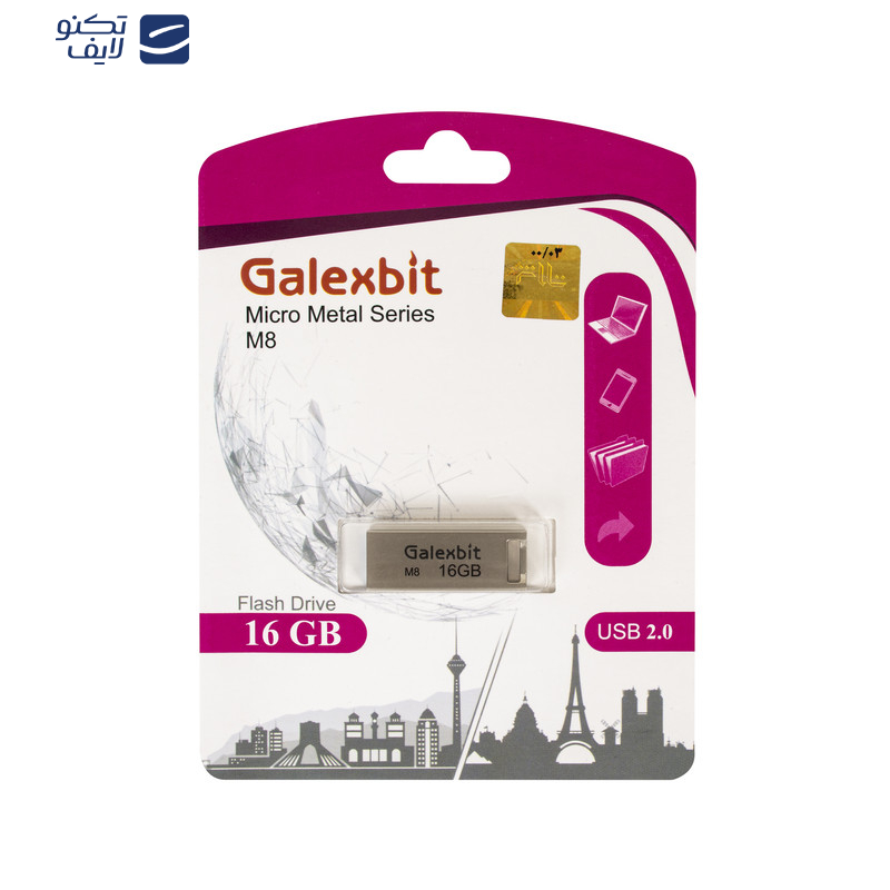 فلش مموری USB-c گلکسبیت مدل M8 ظرفیت 16 گیگابایت فلش مموری USB-c گلکسبیت مدل M8 ظرفیت 16 گیگابایت